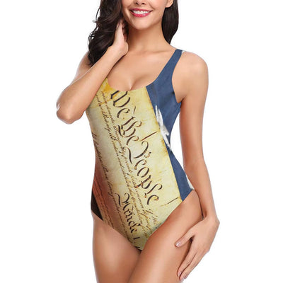 US Constitution Sexy Bikinis Women Swimsuit Low Waist Soft Women SPA Bathing Suit Swimsuit M3